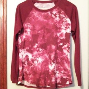 Long sleeve tye dye